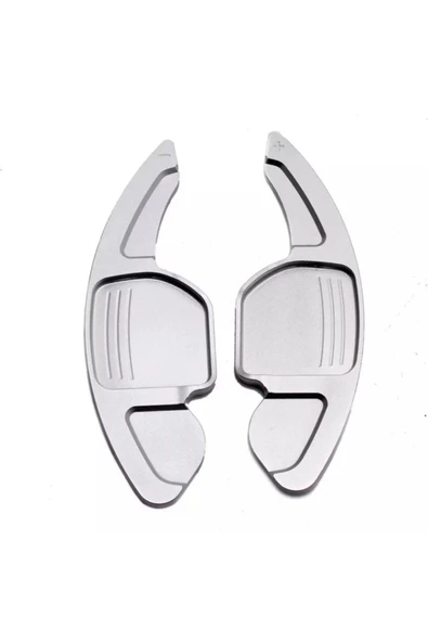 YıldızTuning Seat Leon Mk4 Gümüş F1 Direksiyon Kulakçık Uyumlu - 1