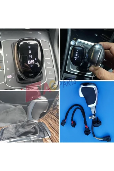 vagparts Passat Işıklı Vites Topuzu - Passat Led Gösterge Otomatik Topuz - Resim 2