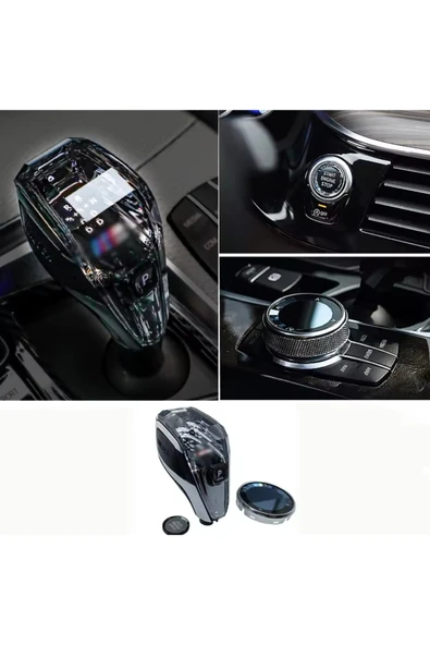 YıldızTuning Bmw 4 Serisi F32 F36 Kristal Vites Topuzu 2013-2018 - 1