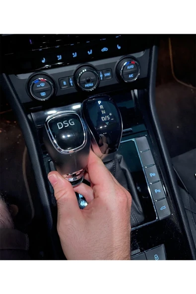 vagparts Passat Işıklı Vites Topuzu - Passat Led Gösterge Otomatik Topuz - Resim 3