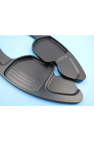 YıldızTuning Audi A42013-2016 Siyah F1 Direksiyon Kulakçık - Resim 5