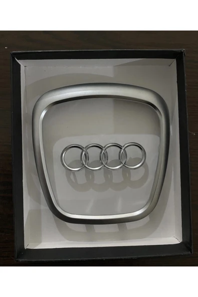 YıldızTuning Audi Q5 2009-2012 Direksiyon Logosu Çerçevesi Göbeği - 3