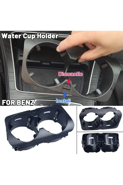 YıldızTuning Mercedes W447 Orta Konsol Bardaklık Aksesuar 2016-2021 ürün görseli 1
