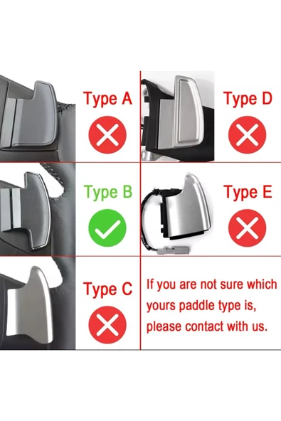 YıldızTuning Honda Accord Siyah F1 Kulakçık Pedal Shifter 2013-2020 - Resim 3