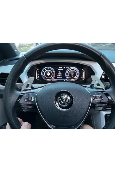 vagparts Golf Mk7 Gümüş F1 Vites Kulakçıkları - Golf 7 F1 Direksiyon Kulakcık Pedal - 2