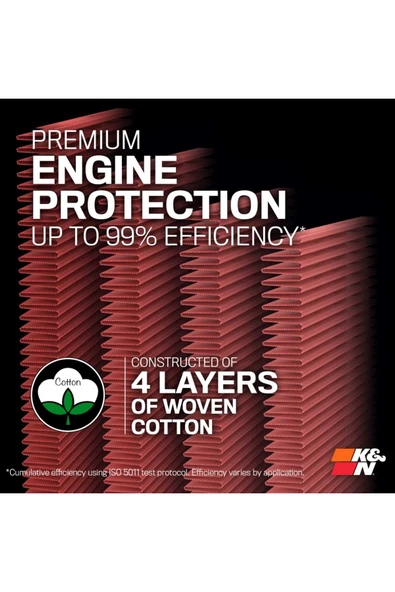 K&N Skoda Rapid 2014-2016 1.6 Tdi KN Hava Filtresi E-2997 - Resim 7