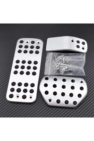 YıldızTuning Peugeot 2008 Metal Otomatik Vidalı Pedal Seti 2014-2019 ürün görseli 1