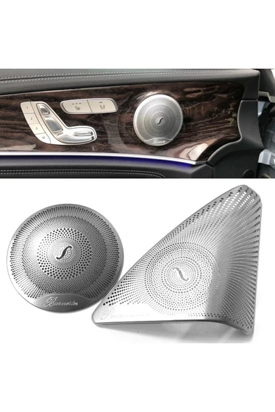 YıldızTuning Mercedes Burmester Haporlör Tweeter Kapakları Set W205 2015-2021 ürün görseli 1