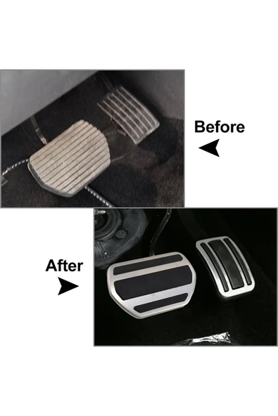 YıldızTuning Peugeot 508 Otomatik Pedal Seti 2011-2018 - 6