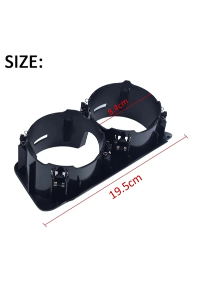 YıldızTuning Mercedes W447 Orta Konsol Bardaklık Aksesuar 2016-2021 - Resim 4