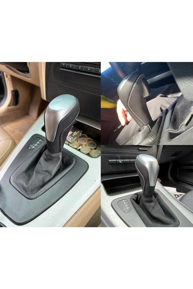 vagparts Bmw X5 E53 Spor Otomatik Vites Topuzu - X5 Nubuk Deri Aksesuar - Resim 2
