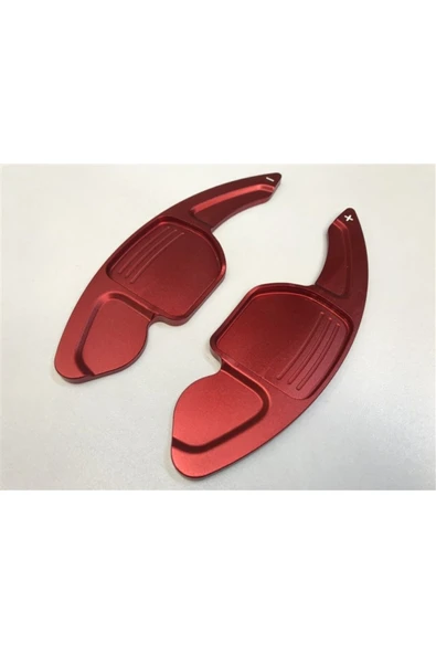 Universal Audi A3 F1 Vites Kulakçık Paddle Shift 2012-2016 Kırmızı - 3