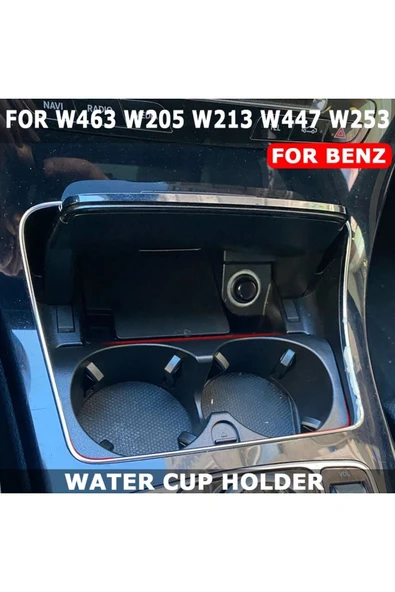 YıldızTuning Mercedes G Serisi Orta Konsol Bardaklık Aksesuar W463 2019 2020 - Resim 3