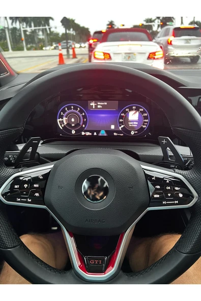 vagparts Golf 7 F1 Vites Pedalları Siyah - Golf 7 Direksiyon Kulakçık Pedal - 5