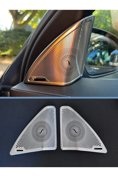 vagparts W205 Tweeter Kapakları Burmester - W205 Aksesuar Krom Anahtar - 2