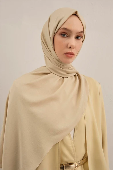 Logo Bordürlü Pamuk İpek Şal 1 - 3