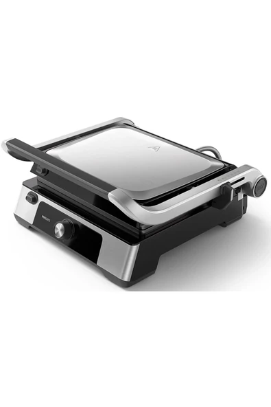 Philips 5000 Serisi, 2200W, Izgara ve Tost Makinesi, Izgara için Tam Açılır, HD6301/90 ürün görseli