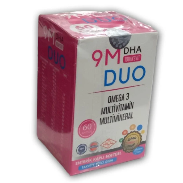 9M 10 Daysvit Softgel Kapsül 60 lık ürün görseli