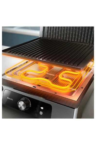 Philips HD6301/90 5000 Serisi Contact Tost ve Izgara Makinesi - Resim 3