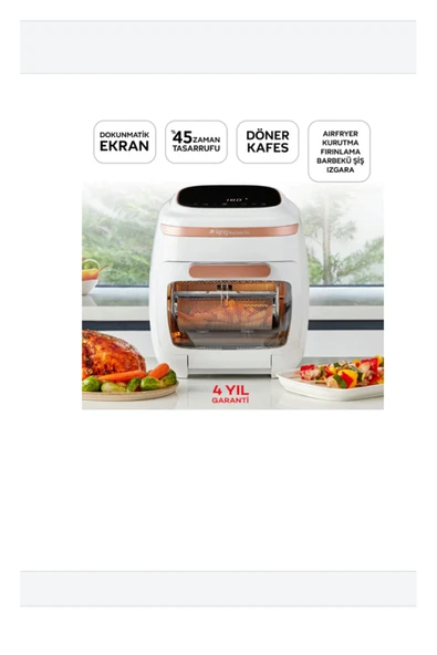 King Kyf30 Magiccooker Plus Oven Sıcak Hava Fritözü - 5
