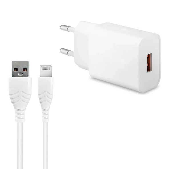 Compaxe Cta-150ıu Hızlı Şarj Aleti Seti İphone Kablo + Adaptör