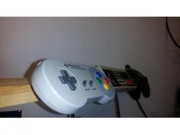 Kontrolör Tutucu | Sega Mega Drive (3-Düğmeli Denetleyici) Plastik Aparat - 8