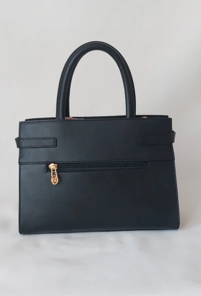 252SV821 Model Sarach Marka Siyah Renk El ve Omuz Çantası - 3