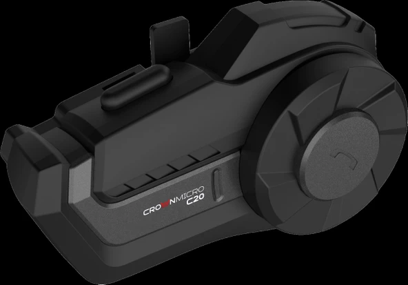 CROWN MICRO C20 Motosiklet Kask Bluetooth interkom Seti - 3