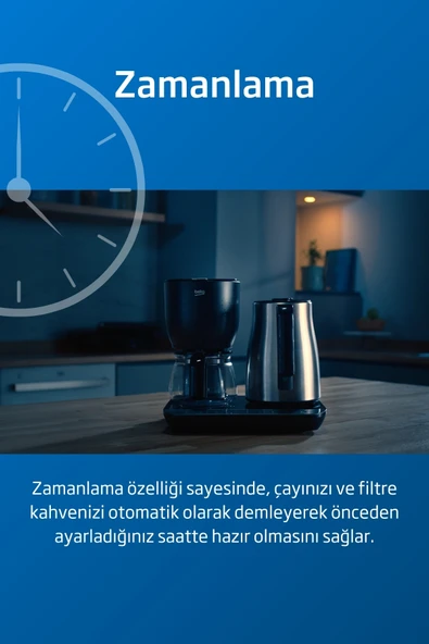 Beko CFM 8147 I Dem Deluxe Otomatik Çay Makinesi - 6