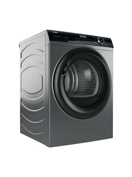 HAIER HD90-A2939RE-TR 9 kg Wi-Fi Bağlantılı Antrasit Isı Pompalı Kurutma Makinesi - Resim 2