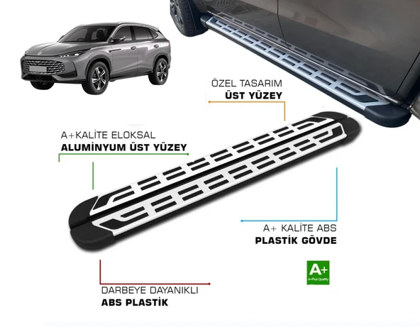 MG HS 2025 2026 2027 YAN BASAMAK SPLUS ürün görseli 1