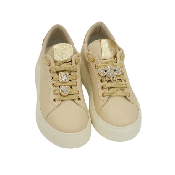 Kadın Bağcıklı Sneaker - Resim 12