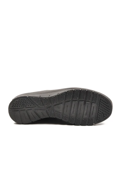 Aspor Siyah Lastik Bağcıklı Kadın Casual Ayakkabı - Resim 5