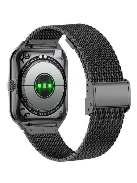 Logia Ultra Thin Edge 48mm Çelik Kasa Metal Kordon Akıllı Saat - 11