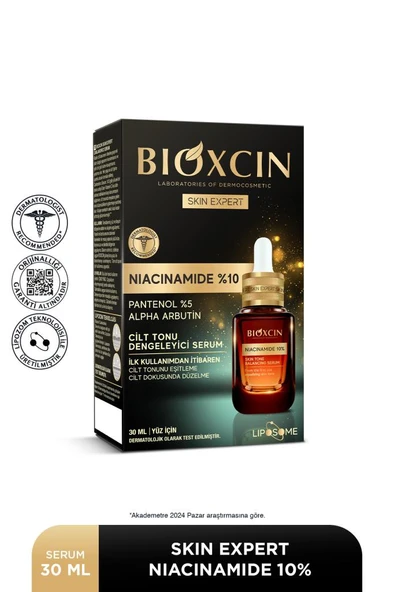 Bioxcin Niacinamide % 10 Serum 30 ml - Panthenol % 5 Alpha Arbutin Ton Dengeleyici Yüz Serumu - 2