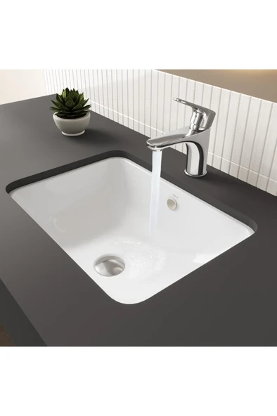 VitrA S20 5474B003-0618 43 cm Tezgah Altı Lavabo Outlet - 6