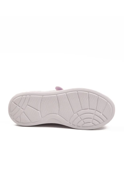 Aspor Pudra Rugan Simli Cırtlı Kız Çocuk Spor Ayakkabı - Resim 5