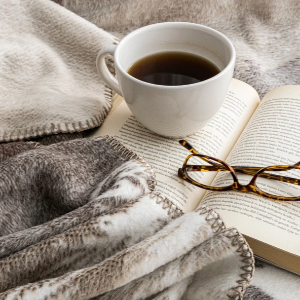 Schafer Home Deer Çift Kişlik Battaniye 200x220 Cm 1 Parça-Kahverengi - 3