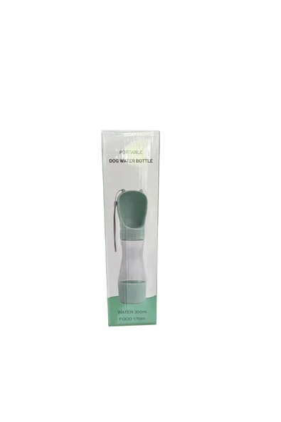 portable Evcil Hayvan Mama ve Su Taşıma Kabı 350 +170 - 1