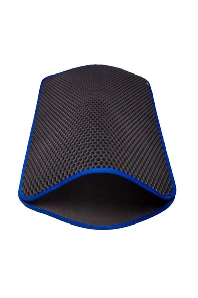 Cattie Kum Toplayıcı Fonksiyonel Kedi Paspası Altıgen Model M Boy - Blue 37-50 cm - 3