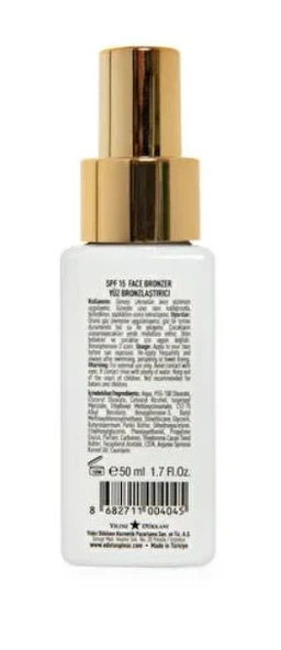 Eda Taşpınar Spf15 50 Ml Bronzlaştırıcı Yüz Güneş Kremi - 2