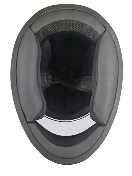 RMS KAPALI KASK 1987 PARLAK SİYAH - 3