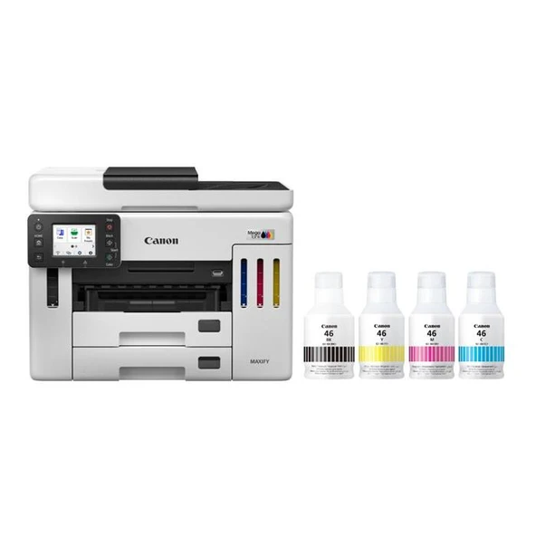 Canon Maxify GX7140 Wi-Fi + Tarayıcı + Fotokopi + Faks Renkli Çok Fonksiyonlu Tanklı Mürekkep Püskürtmeli Yazıcı - 3