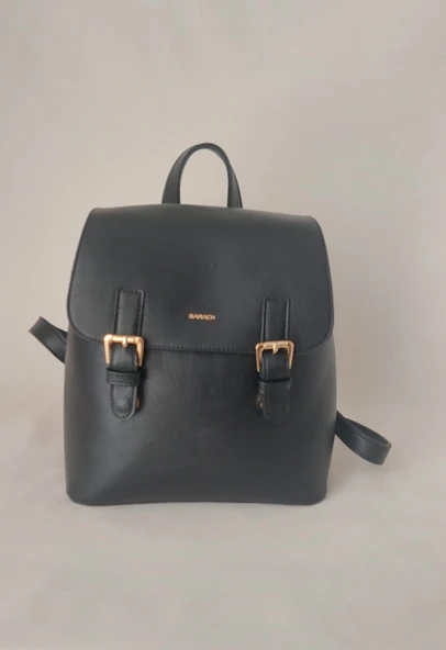 252GK321 Model Sarach Marka Siyah Renk Sırt Çantası