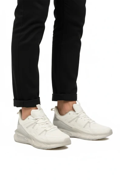 Hammer Jack Beyaz Hafızalı Taban Erkek Spor Ayakkabı ürün görseli