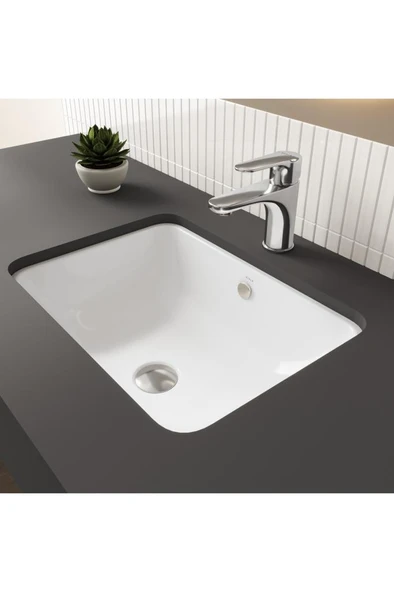 VitrA S20 5474B003-0618 43 cm Tezgah Altı Lavabo Outlet - 5