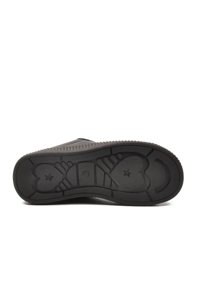 Aspor Siyah Bağcıklı Unisex Spor Ayakkabı - Resim 5