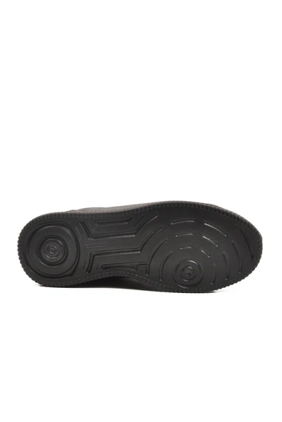 Aspor Siyah Bağcıklı Deri Kadın Spor Ayakkabı - Resim 5