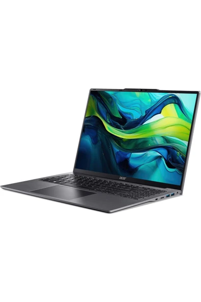 ACER Aspire Lite AL16-51P-580HS4 Intel Core i5 1235U 8GB 512GB SSD Freedos 16" T.Bilgisayar - Resim 3