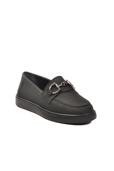 Aspor Siyah Kadın Casual Ayakkabı - Resim 4